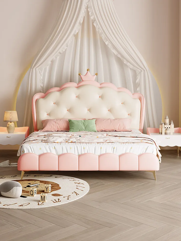 

*Princess Is Selling Well. Single 1.5 Meters Long. Princess for Girls' room. New Design of Wooden Cartoon .