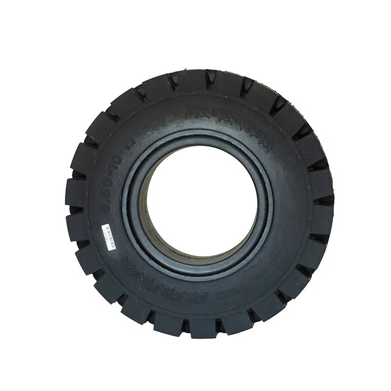 Hot-sale 650-10 Bullet Pattern Forklift Tires with Strong Grip and Practice Tires