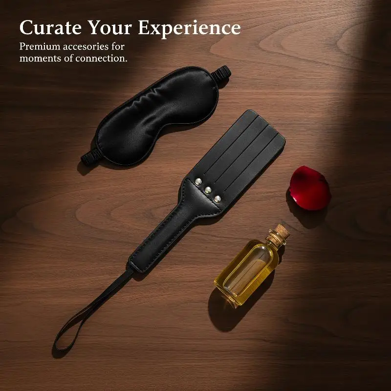 Portable Spanking Paddle Whip Erotic BDSM Adult Toy Sturdy Construction for Couple Intimate Foreplay image 2