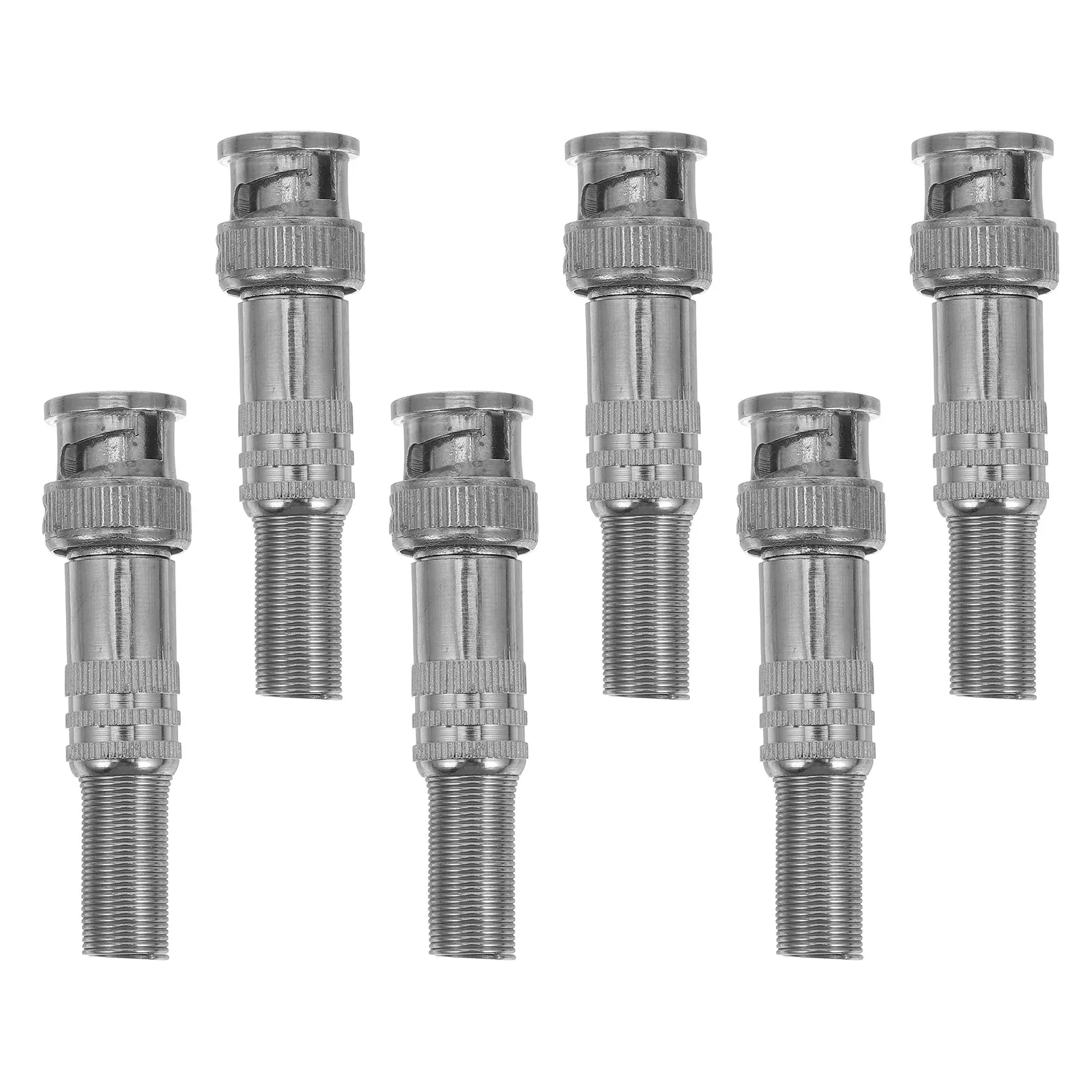 6Pcs Bnc Male Crimp…
