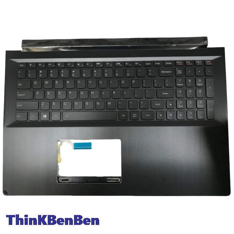 

US English Black Keyboard Upper Case Palmrest Shell Cover For Lenovo Flex 2 Pro 15 Edge 15 5CB0G91191
