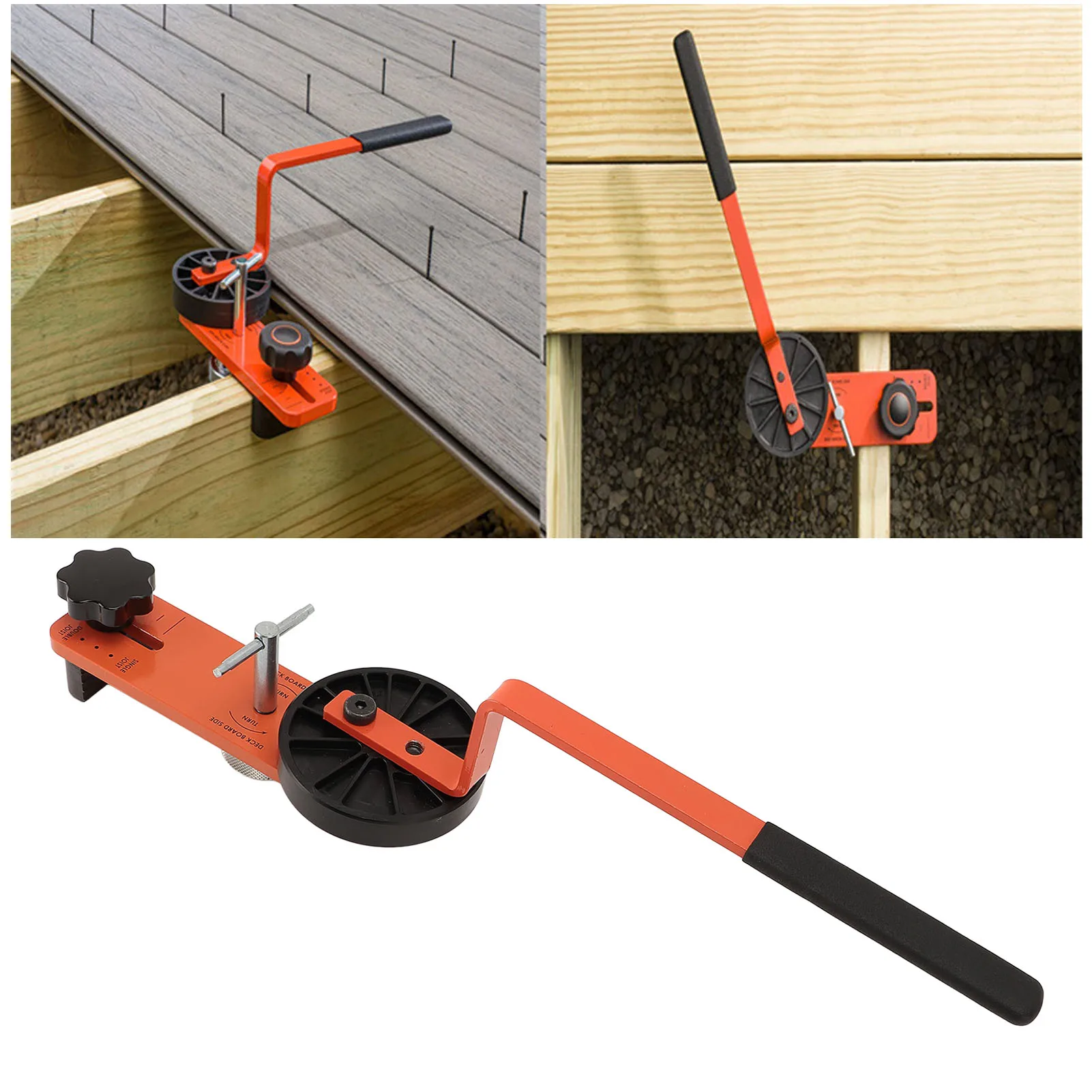 

Deck Tool Universal Professional High Efficiency Metal Deck Board Straightener Bender for Home