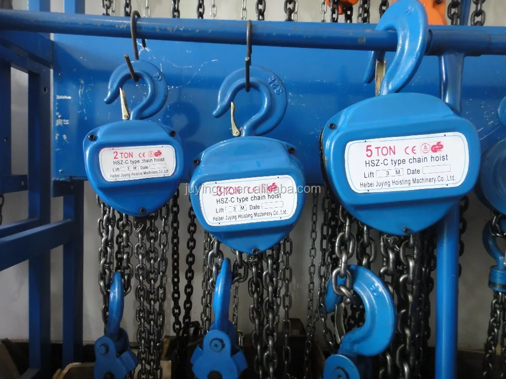 2 Ton Aluminum Hand Chain Pull Chain Hoist Lifting Height 3M Construction Use 1 Year Warranty Manual Chain Sling