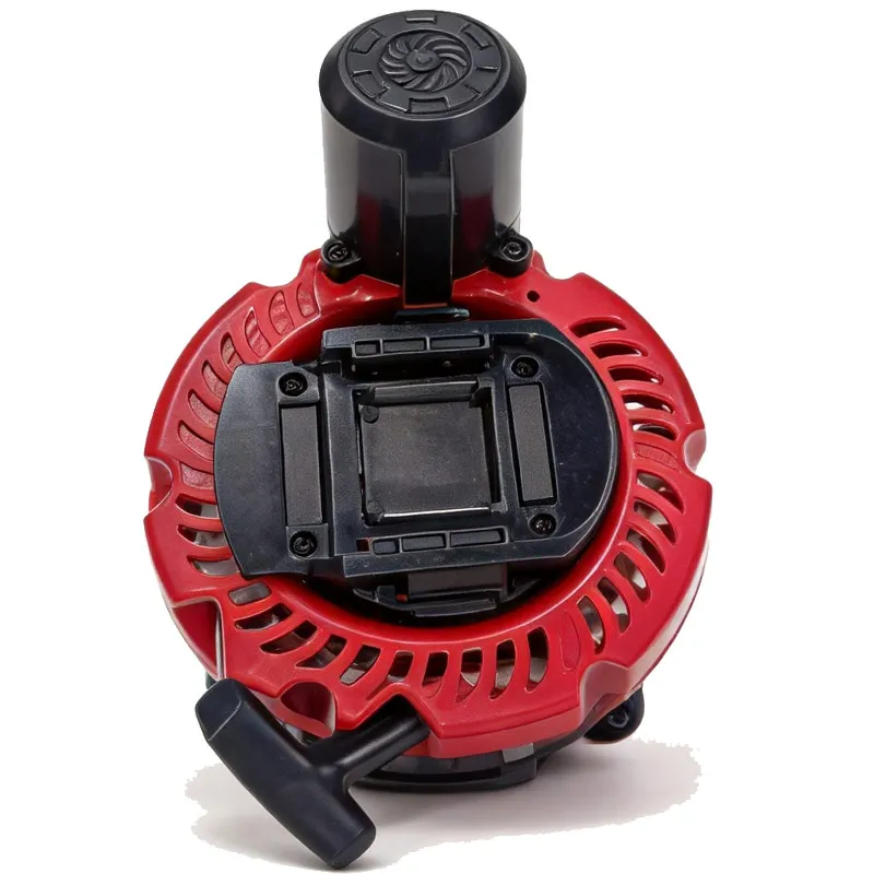 Electric Start Recoil Pull Starter Assembly 21V Battery for 168F 170F GX160 GX200 Red Black