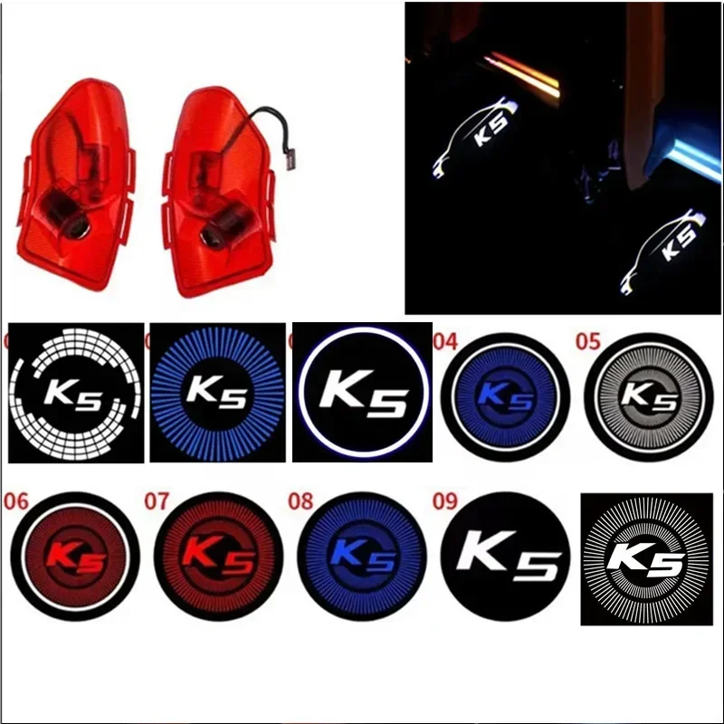 

For KIA Car LED Door Welcome Logo Light Laser Shadow Projector Light For KIA K5 First Gen 2011-2014 2015 2016 Auto Accessories