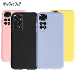 For Xiaomi Redmi Note 11 11s Note 11 Pro Case Liquid Silicone Soft Phone Cases For Redmi Note11 Pro Plus Note 11T 11E Pro Cover