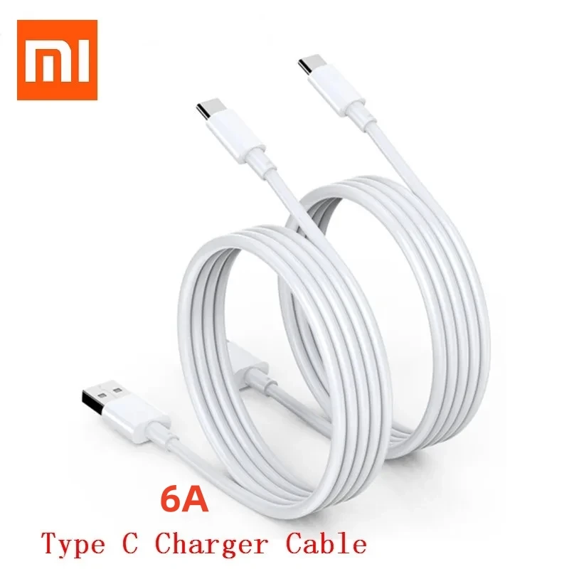 Original Xiaomi 33W Fast Charger Cable Mi 11 10T Pro Redmi Note 9 Pro Max Turbo Charge 6A USB Type C Line For Mi 10 T Lite 5G X3