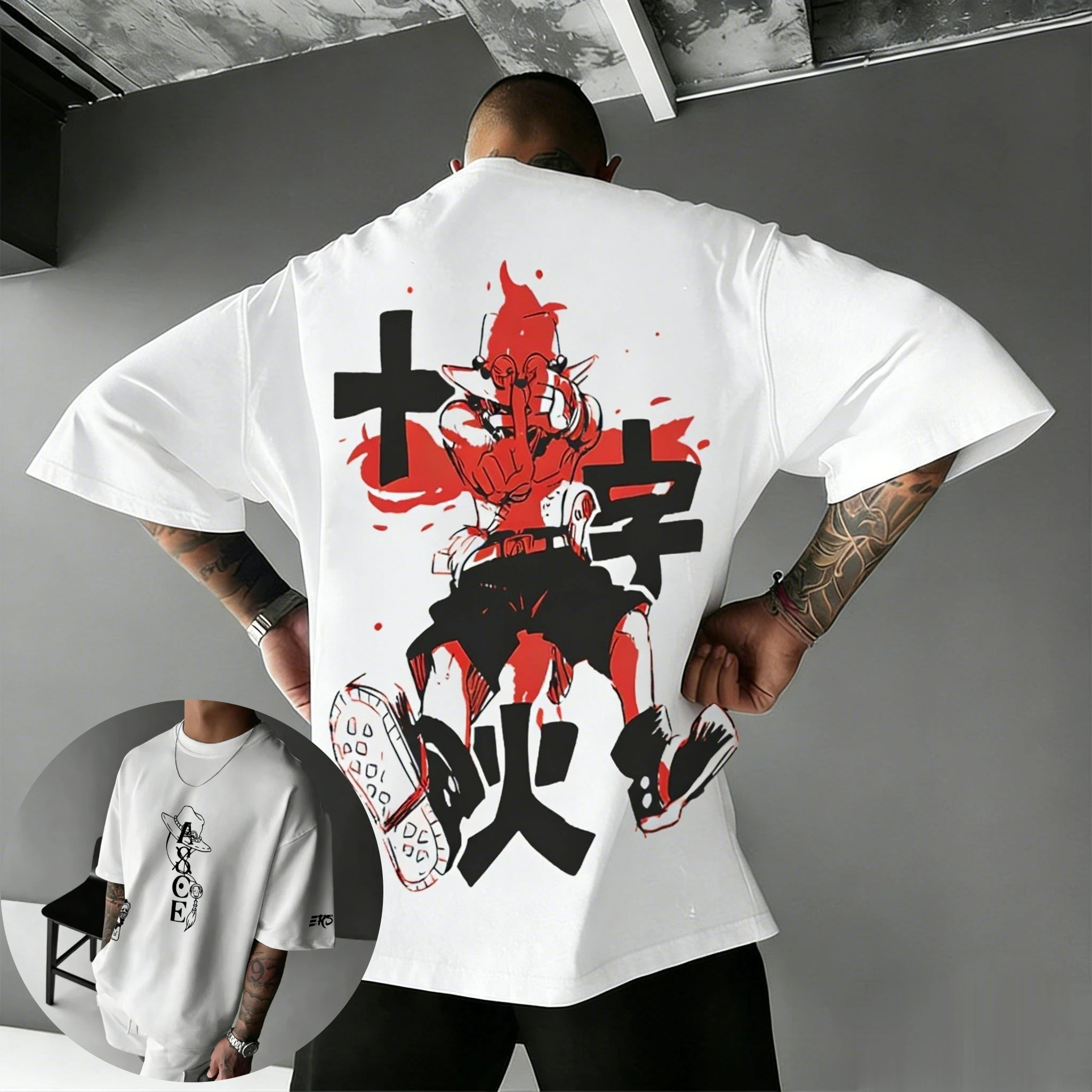 

Unisex One Piece Asce Anime Graphic Tee Men Women Cotton T Shirt Short Sleeve Print Streetwear Casual 2026 Summer Trendy Tops