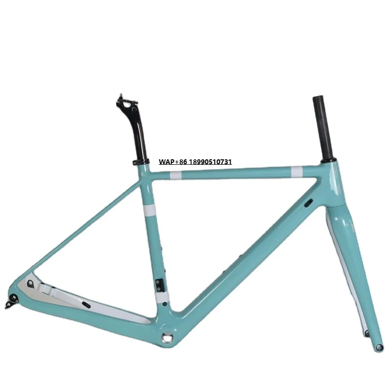 

High Quality Gravel Bicycle Frame BSA68 Full Carbon Fiber Toray T800 High Modulus Ultralight Gravel Carbon Frameset From China