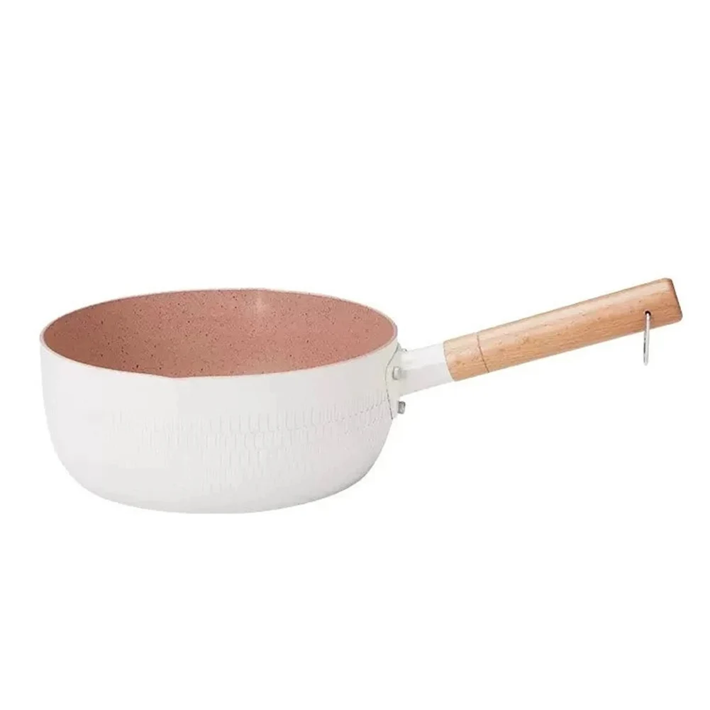 Simple Yet Effective Design in a Stainless Steel Frying Pan for Everyday Meals from Scrambled Eggs to Heated Beverages
