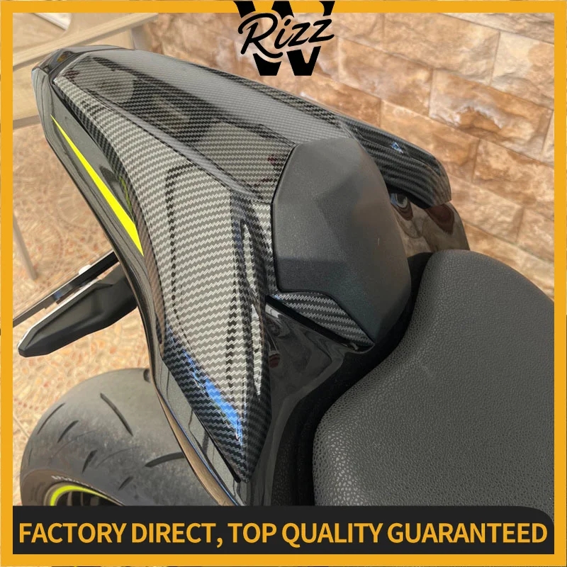 Motorcycle Rear Seat Cowl Passenger Cover Pillion Z 900 Tail Fairing Cowl Back Cover Black Fit For Kawasaki Z900 ABS 2017-2024