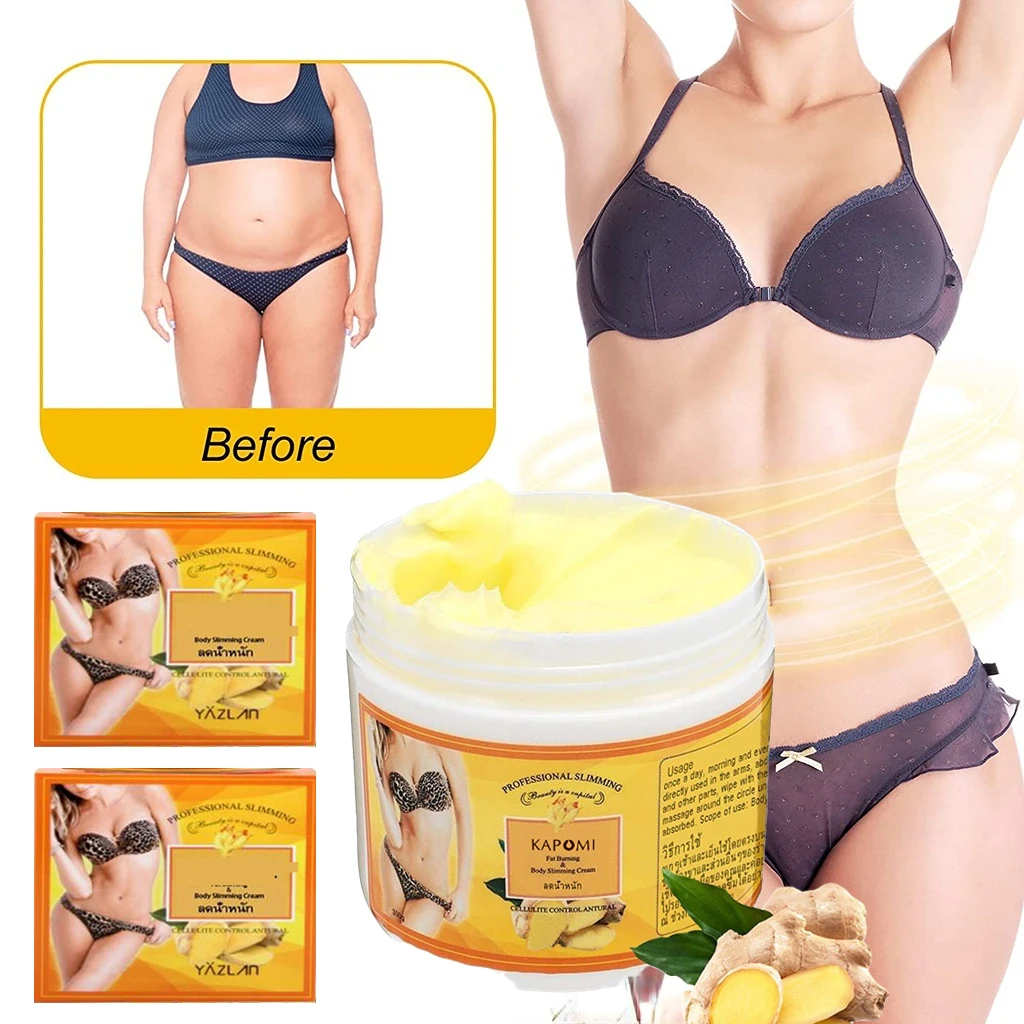 Slimming Cream Fat Burning Slimming Lotion 30/50g Original Hot Cream Slimming Waist Abdomen Thigh Legs Natural Shaping Cream New