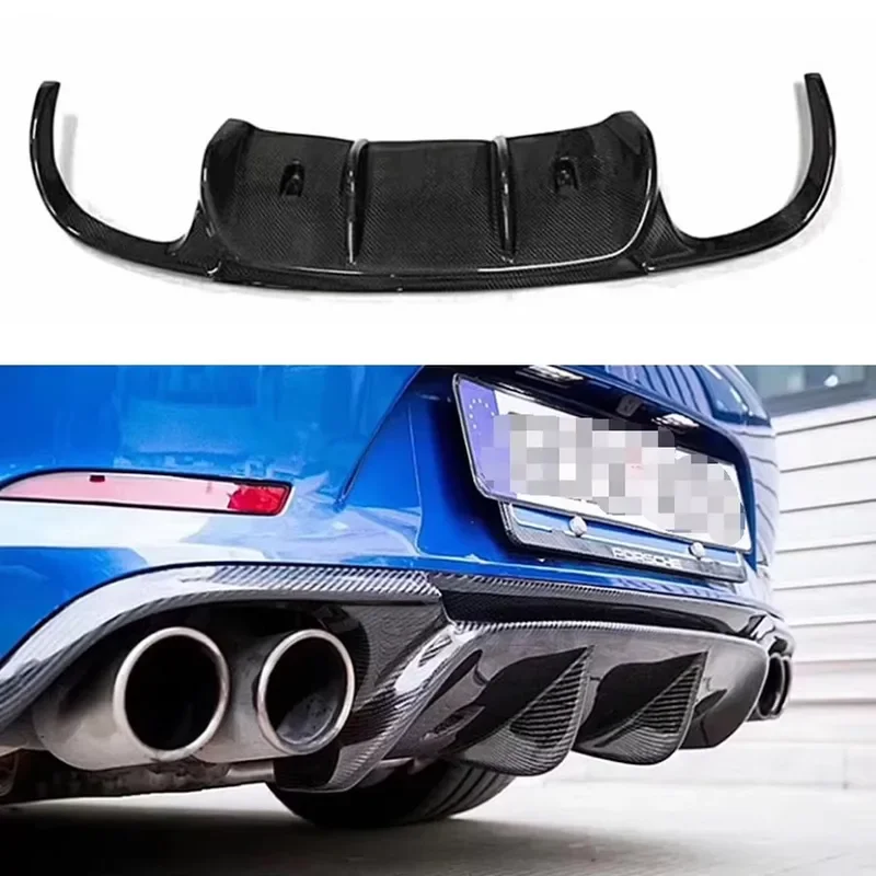 Carbon Fiber Auto Hinten Stoßstange Diffusor Hinten Splitter Spoiler Hinten lip Auto teile körper kit