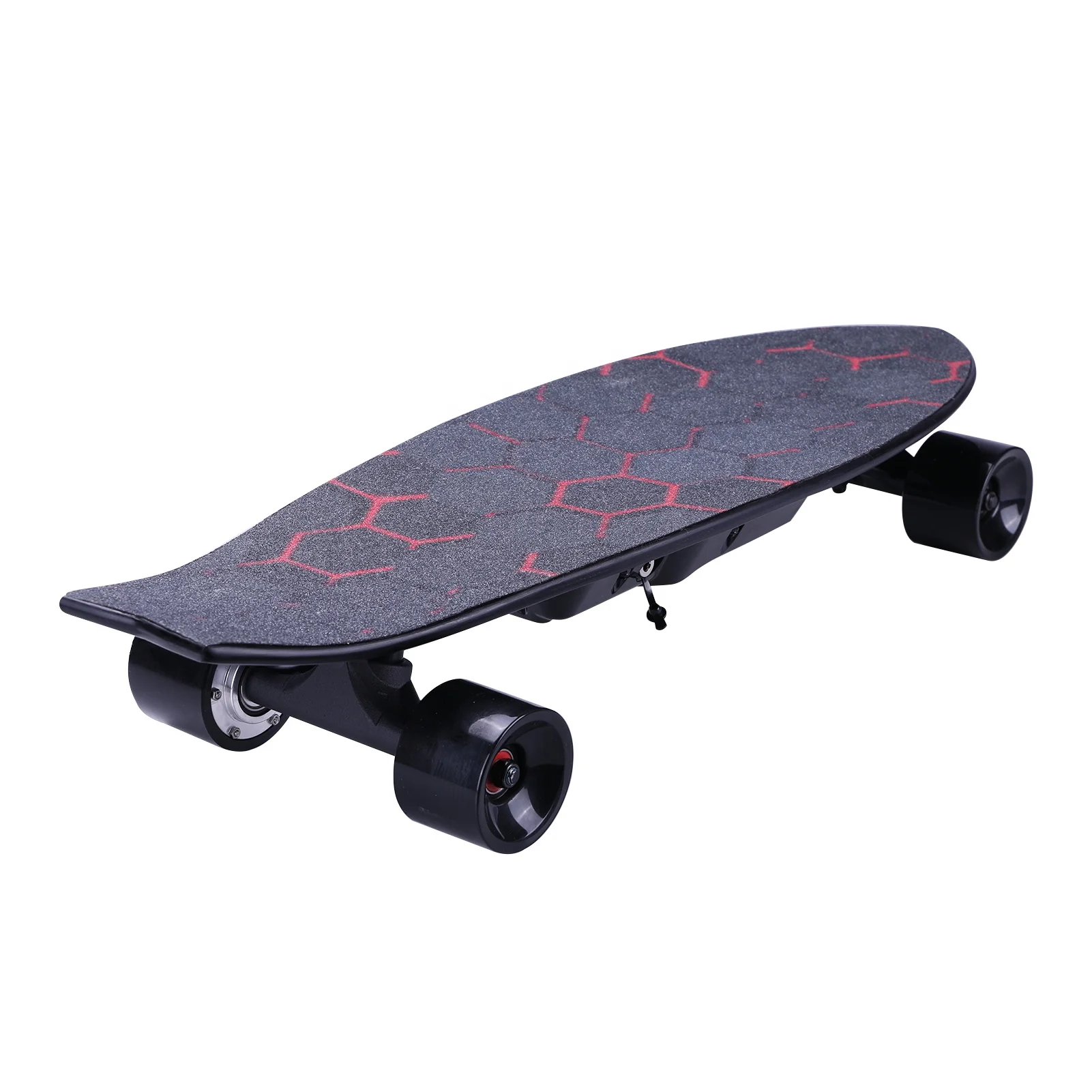 Electric Fish Shaped Electric Long Plate Skateboard 200W Wheel Hub Motor Electric Skateboard