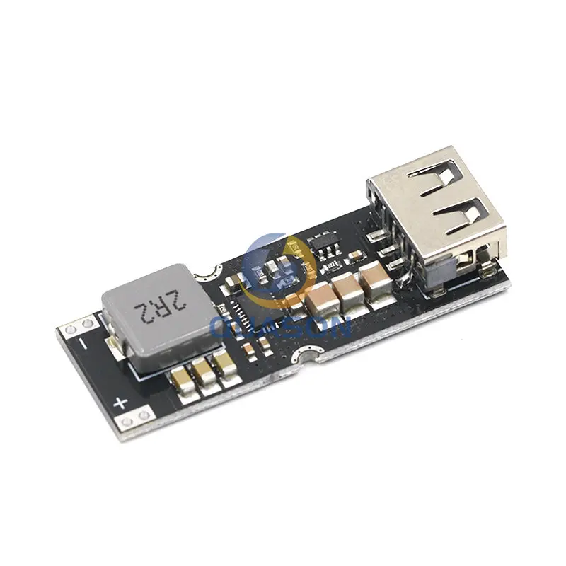 Single Cell Lithium Battery Boost Power Module Board 3.7V 4.2V Liter 5V 9V 12V USB Mobile Phone QC Fast Charge QC2.0 QC3.0