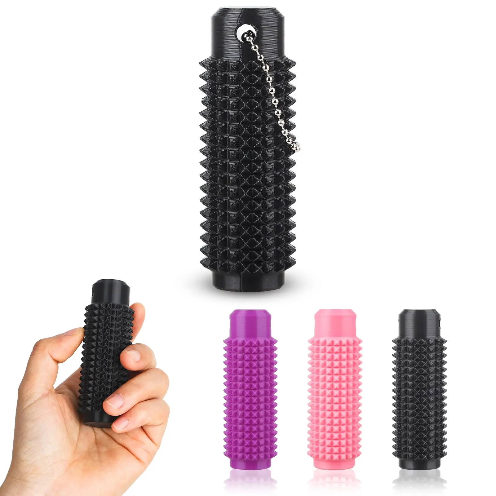 

Textured Anxiety Relief Bumpy Fidget Toy for Adults Stress Relief Sensory Stimulation Tool Portable Pocket Gift Friends