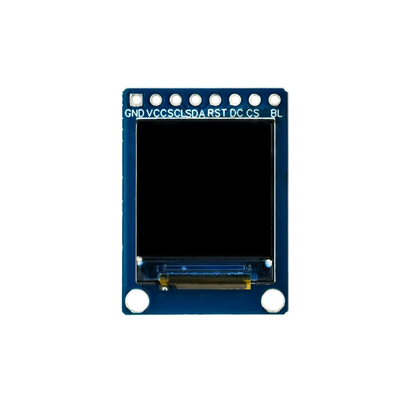 Módulo de exibição LCD TFT SPI 128x128 de 0,85 polegadas - IC de driver GC9107, tela quadrada para dispositivos IoT inteligentes