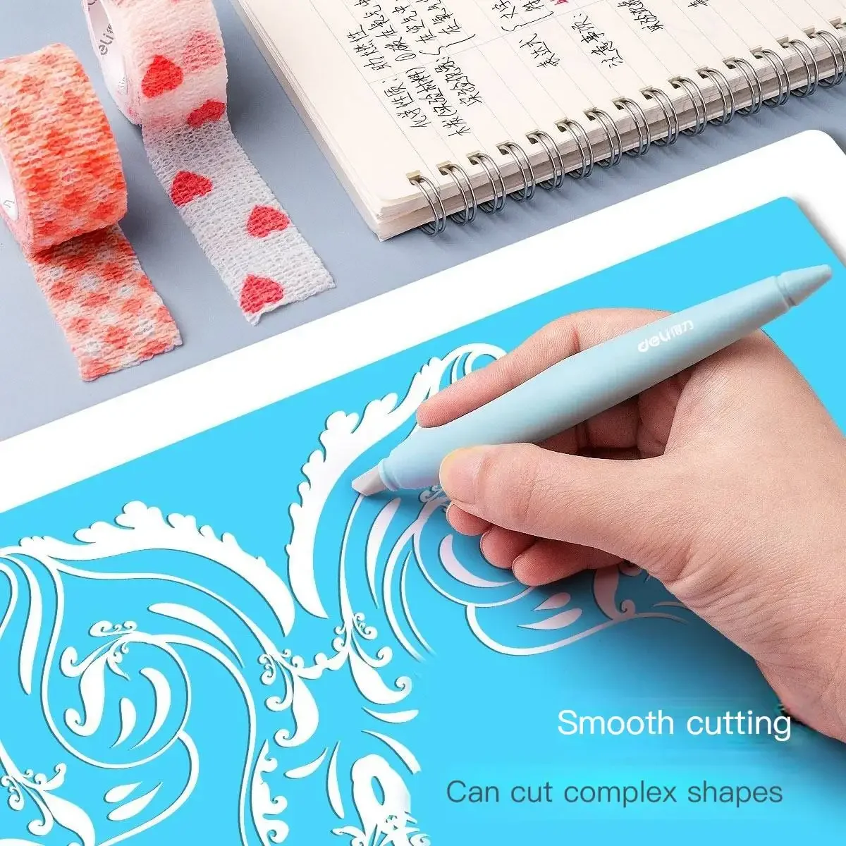 سكاكين القلم السيراميك القاطع سكّين متعدّد الاستخدامات للفن الدقة نحت سكين مايكرو قابل للسحب شفرة قطع الورق القرطاسية #3