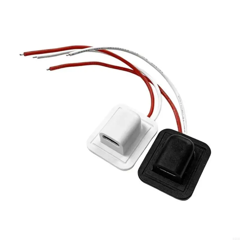 Port Extension Type-C Female Socket, 100 mm Wire Leads for Repair and Replacement Service Field Use H9EE