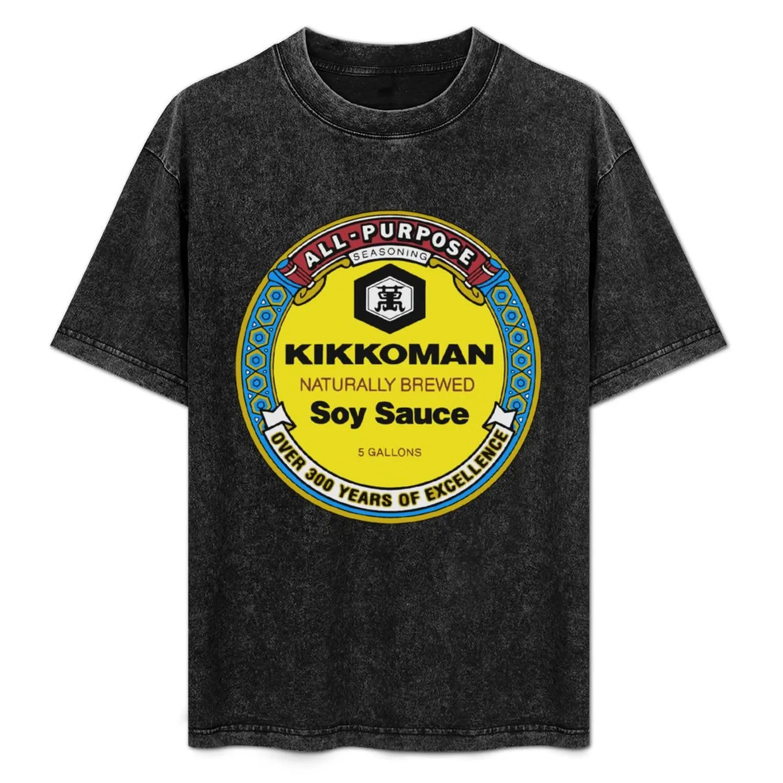 Camiseta ligera para correr con diseño estampado de salsa de soja Kikkoman para todo uso