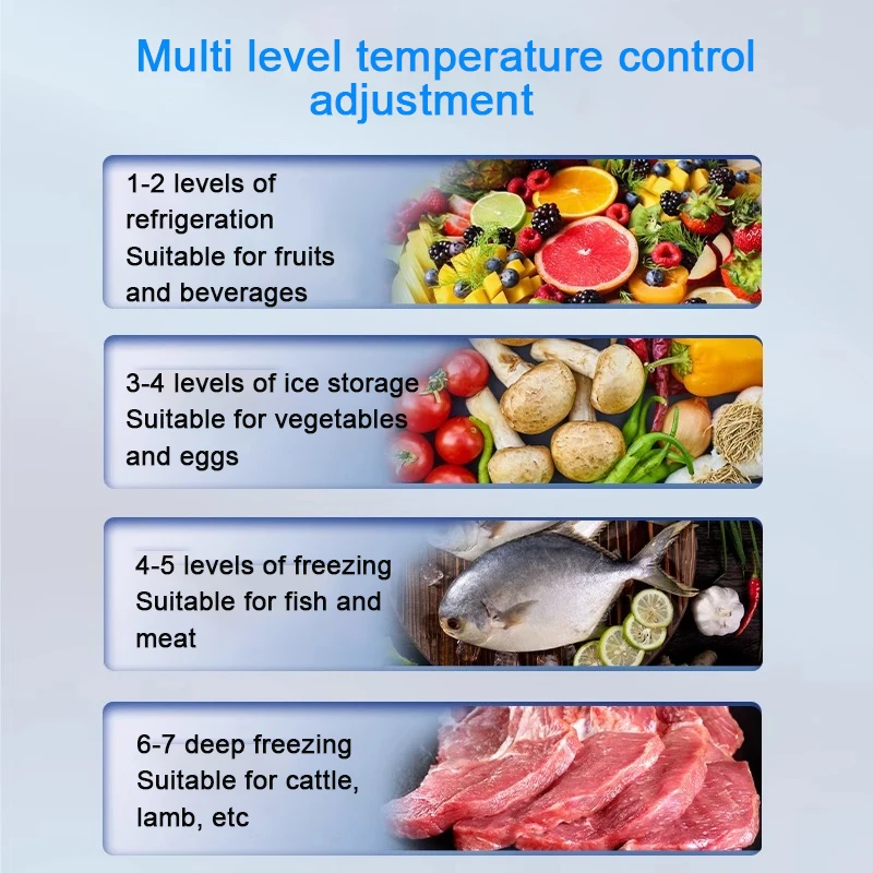ثلاجة ColdLink CL-L التجارية ذات الفريزر العميق، سوبر ماركت أفقية صغيرة، عرض الآيس كريم المنزلي الصناعي