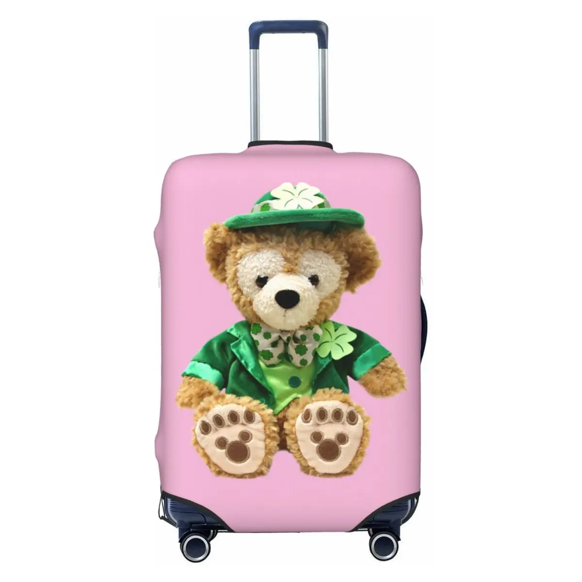 

Защитный чехол для чемодана ко Дню Святого Патрика, модный защитный чехол для дорожного чемодана, подходит для чемоданов 18-32 дюймов