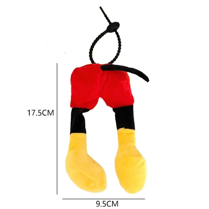 Zabawny Kreskówkowy Pluszowy Brelok z Pupą Lalki Kreatywny Breloczek do Kluczy Śliczne Uniwersalne Zawieszki do Plecaka Ozdoba do Torby Prezent na Urodziny