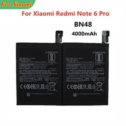 4000mAh BN48 Battery For Xiaomi Redmi Note 6 Pro Redrice Note 6Pro Bateria Battery