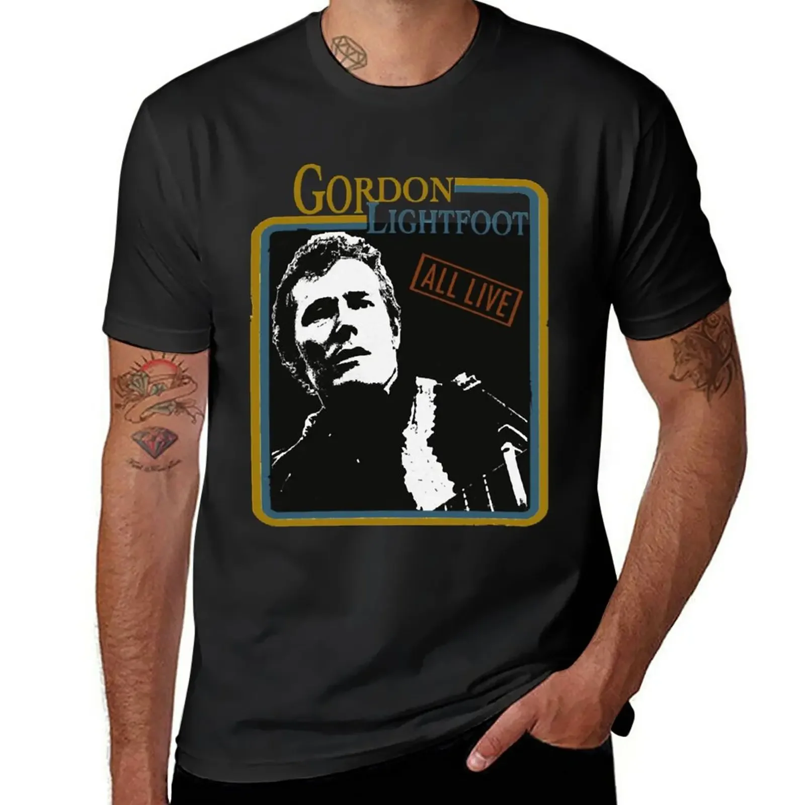 

Funny Gift For Gordon Lightfoot Gifts For Fan T-Shirt tees funnys mens t shirt graphic