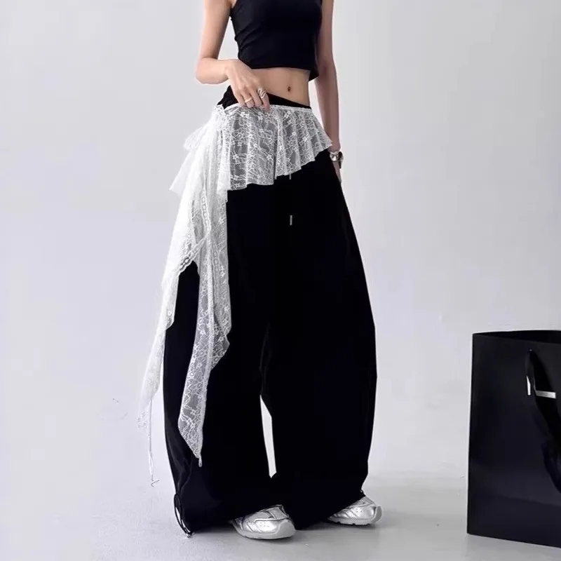 minissaia-de-renda-bordada-irregular-estilo-y2k-streetwear-saia-plissada-de-cintura-alta-com-renda-transparente-e-cinto