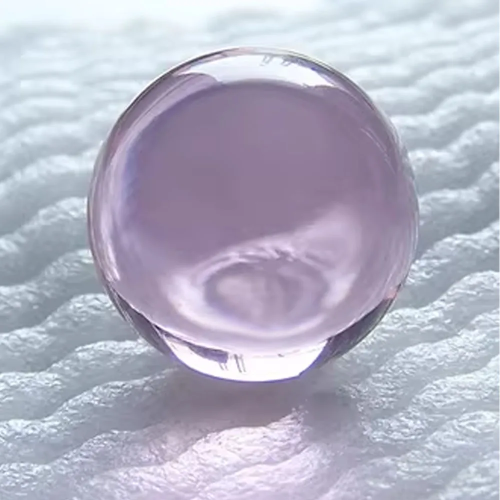 1-10Pcs Dia 25mm/30mm Crystal Ball Transparent Decoration Fish Tank Balls DIY Game Art Pieces Solid Color Glass Balls