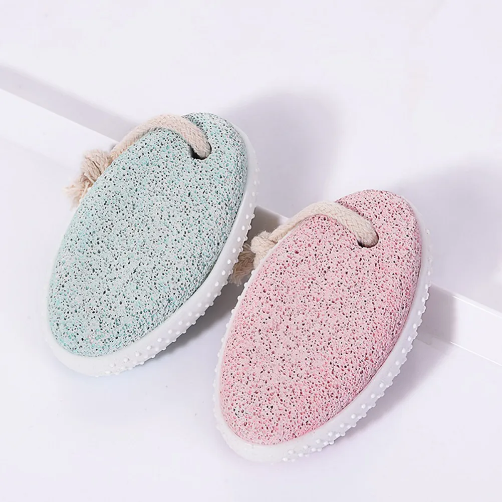 Volcanic Pumice Stone Foot Scrubbing Stone for Feet Hands Care Remove Hard Dry Skin Callosity Pedicure Tool Lightweight Portable