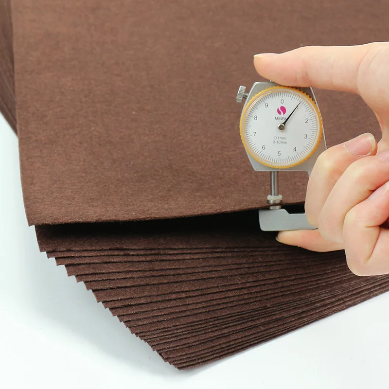 Non-woven Felt Dark Brown Pure Color Cloth Felts Sheet 30X30CM Handmade Sewing Felt Craft Manual Work DIY Home Decorations