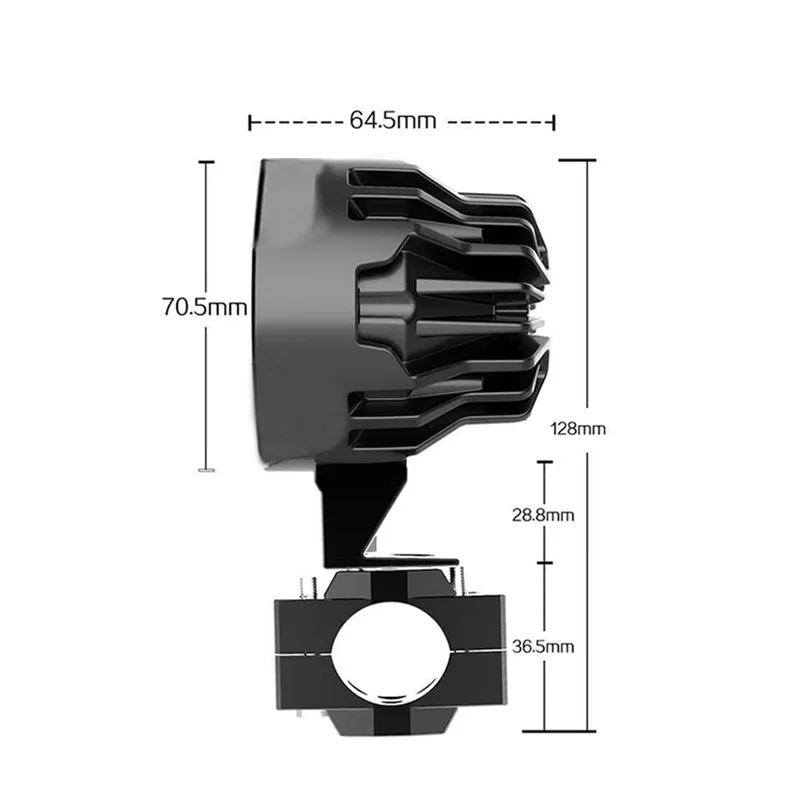 Universal Motorcycle Auxiliary LED Fog Light For BMW R1200GS F800GS For Kawasaki For Yamaha MT07 MT09 For CRF1000L Africa Twin