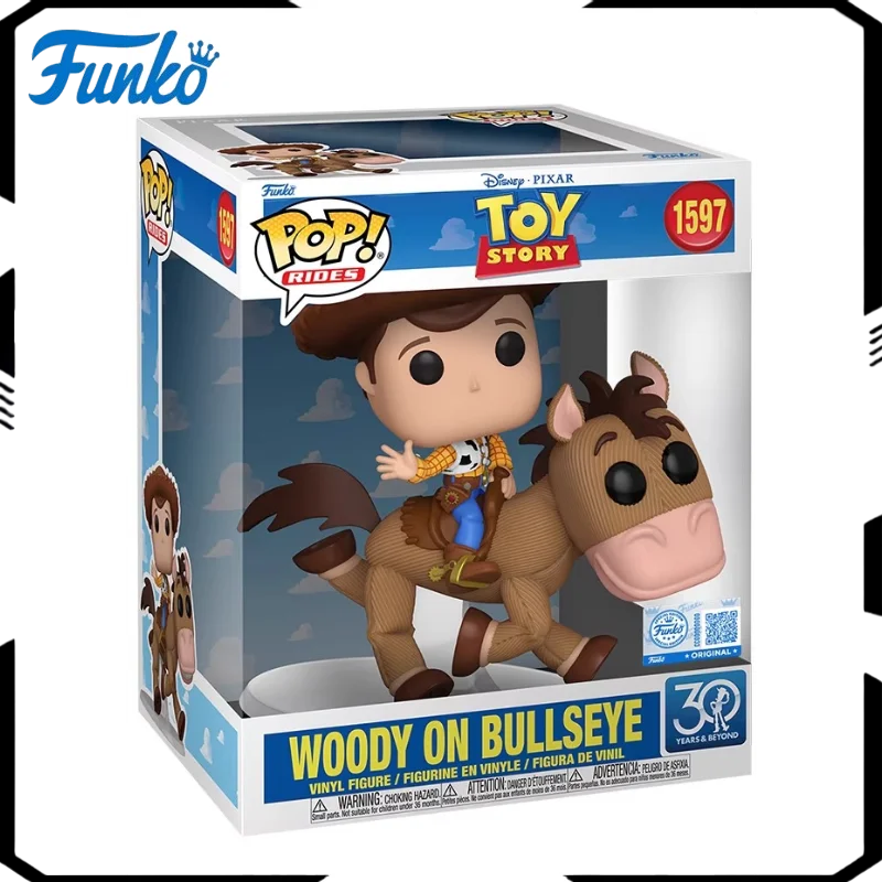 

Funko POP Original Toy Story Woody and Bullseye Collectible Figure Trendy Toy Peripheral Decoration Doll Ideal Gift for Fans