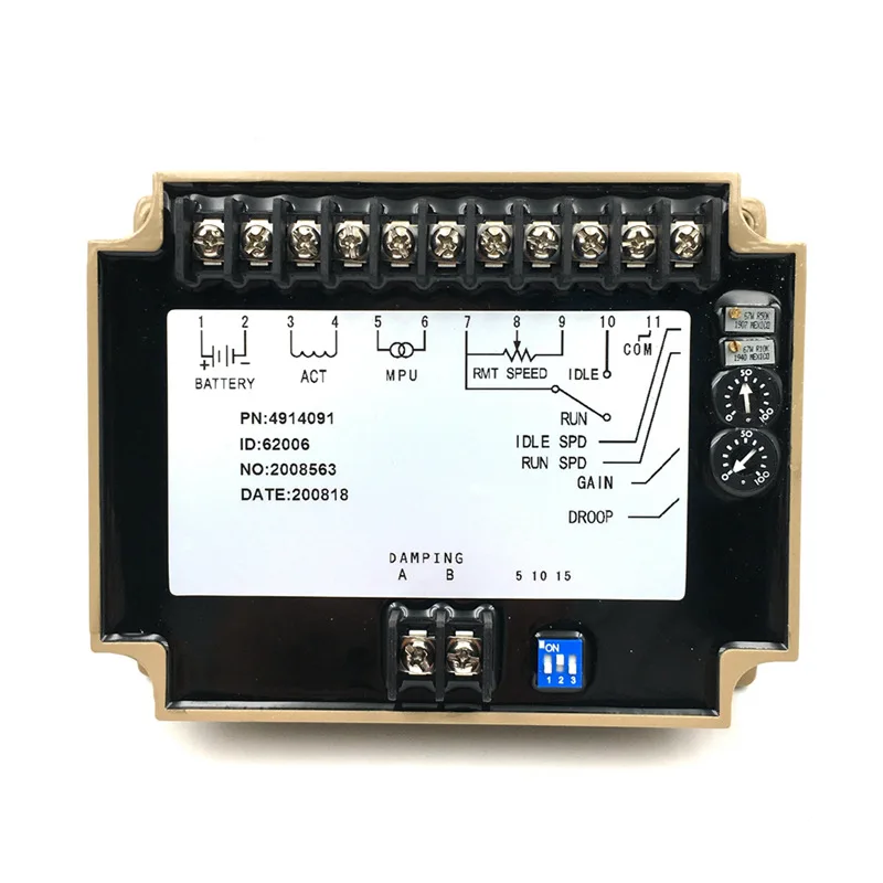 

4914090 Speed Control Board 4914091 Engine Speed Controller