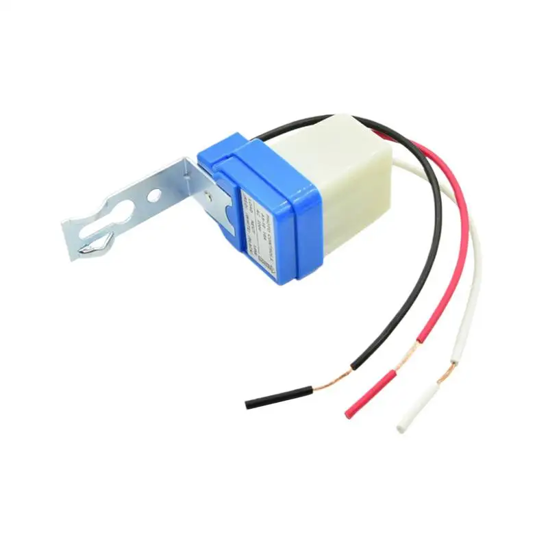 

Автоматические автоматические переключатели уличных фонарей с фотоэлементом, 12 В постоянного тока, 220 В переменного тока, 50-60 Гц, 10 А, водонепроницаемые сенсорные переключатели с фотоуправлением