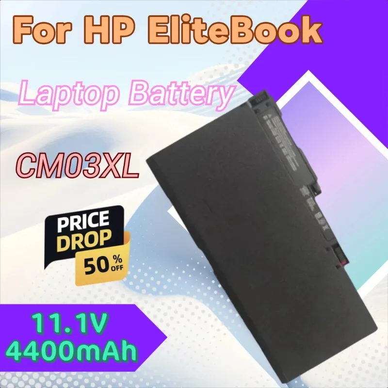 

CM03XL Аккумулятор для ноутбука HP EliteBook 840 845 850 G1 716724-171 HSTNN-IB4R HSTNN-DB4Q 717376-001 HSTNN-I11C 11,1 В 4400 мАч + инструменты