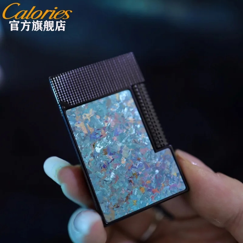 

Калории темная ночь ледяной кристалл громкий звук зажигалка латунная боковая скольжение стальной звук надувной инструмент для сигарет бизнес-мужчины