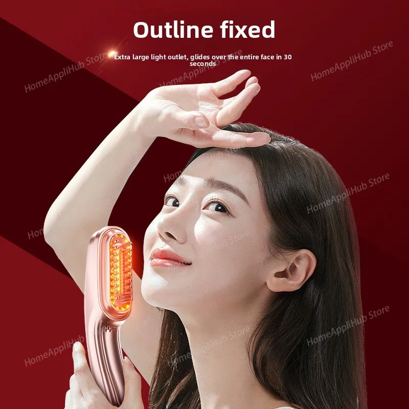 Factory Latest Design 3-In-1 Face and Scalp & Body Guasha Massager Comb Led Microcurrent Skin Care Anti Wrinkle Device