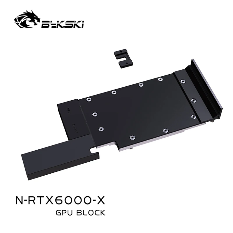 

Водяной блок графического процессора Bykski для видеокарты NVIDIA RTX 6000 Ada/хромированный цельнометаллический радиатор с красной медью N-RTX6000-X