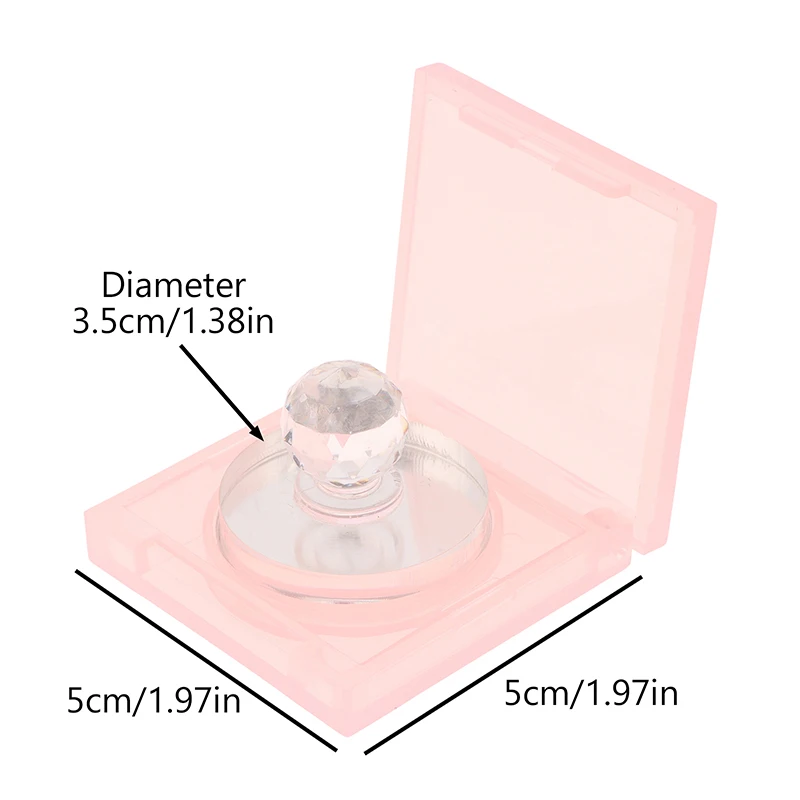 Kwadratowe pudełko na perfumy w kremie róż do policzków rozświetlacz korektor pusta obudowa z aluminiową płytką plastikowy pojemnik na kosmetyki przezroczysta kosmetyczka