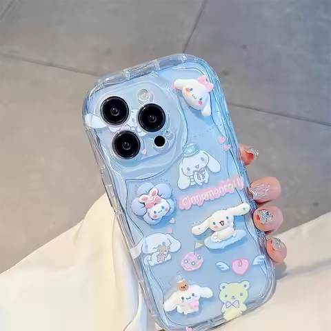 Cinnamoroll Melody Chain Case For Infinix Note 50 50X 50S Smart 10 Hot 50 Pro Plus Tecno Spark Go 2 Camon 30 Pro 5G Phone Cover