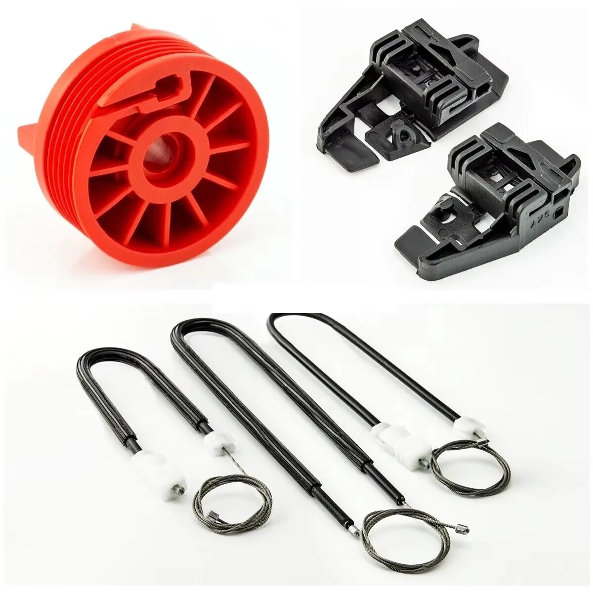 

Front Left Window Regulator Repair Kit For Citroen Xsara Coupe No Meritor Motor