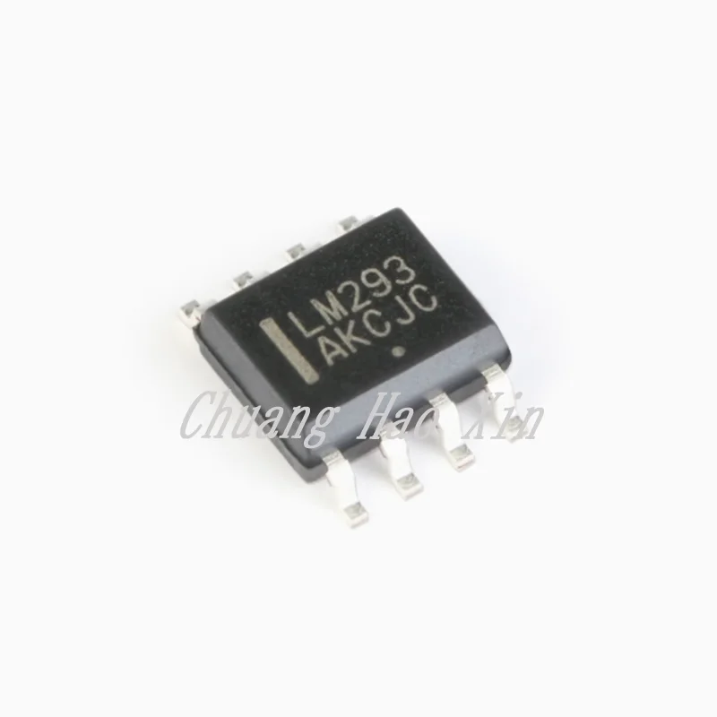 10PCS new original SMT LM293DR2G SOP-8 low offset voltage dual channel comparator IC chip
