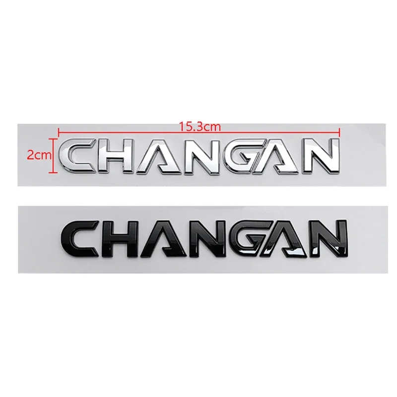 Car Back Trunk Emblem Logo Badge Sticker Rear Tail Boot Decorative Mark For Changan CS35 CS55 CS75 CS85 CS95 Plus UNIK UNIT UNIV