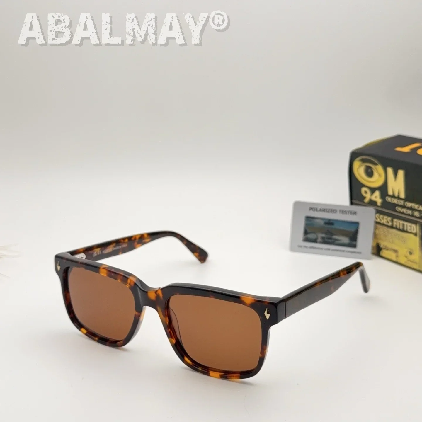 نظارات شمسية مستقطبة عالية الجودة للرجال والنساء XB8019 مقاس 52-18 نظارات شمسية كلاسيكية عصرية فاخرة من خلات UV400