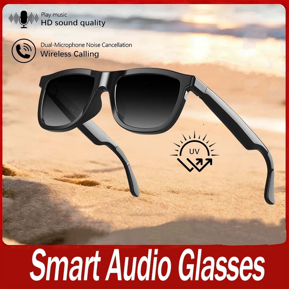 

Умные беспроводные аудиоочки 2026 E05C с электрохромными линзами, функцией звонков по Bluetooth и воспроизведения музыки, для активного отдыха на улице