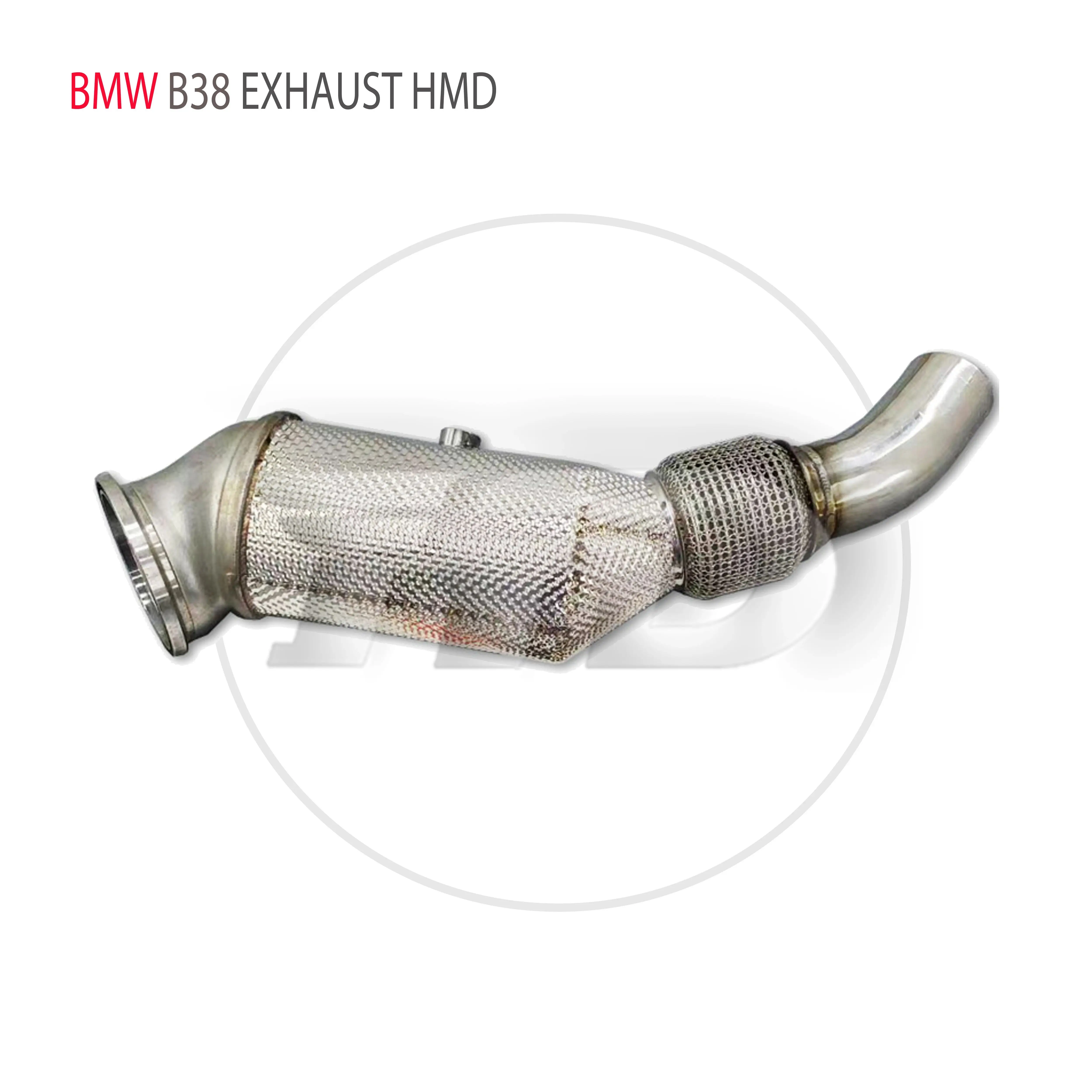 HMD Stainless Steel Exhaust System High Flow Performance Downpipe for BMW X2 20i F39 B38 1.5T Car Accessories