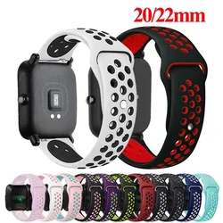 Pride straps For Amazfit GTS 4-3-2e Mini/GTR 4-3-Pro-2 47mm/GTR 2e/stratos 2/3 20mm/22mm Watch band sport Bracelet bip-U-S-lite